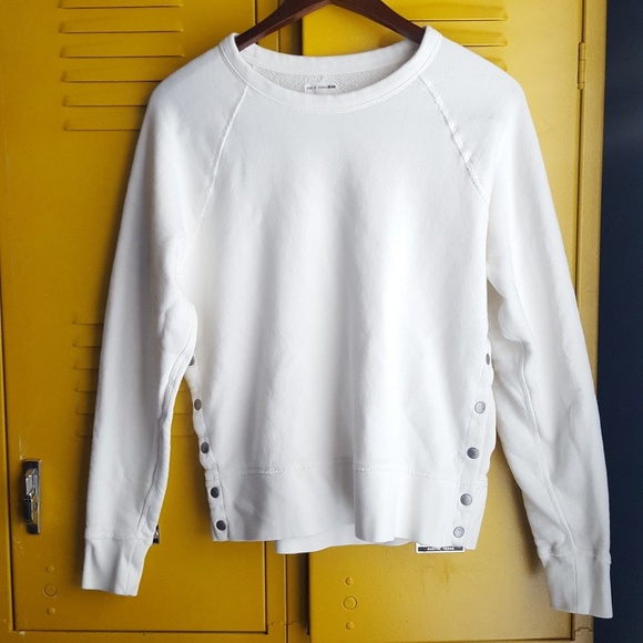 rag & bone Tops - Rag & Bone snap side sweatshirt